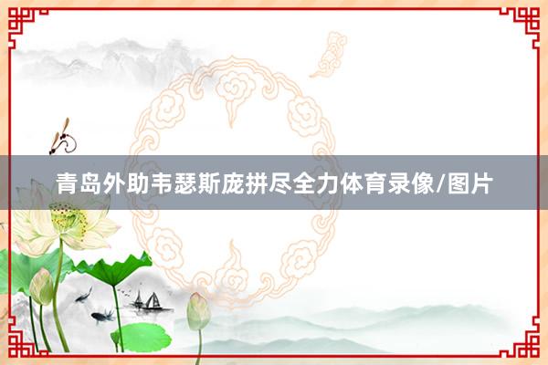 青岛外助韦瑟斯庞拼尽全力体育录像/图片