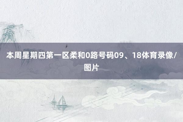 本周星期四第一区柔和0路号码09、18体育录像/图片