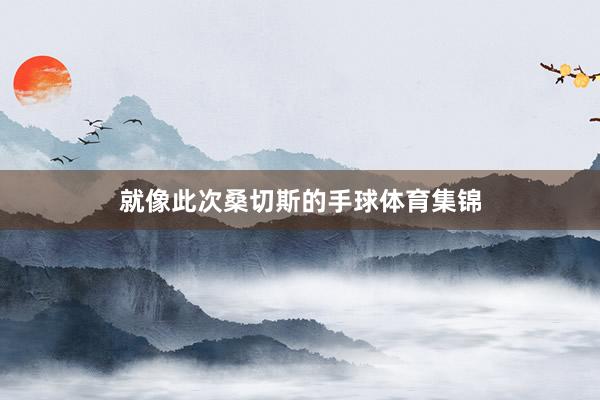 就像此次桑切斯的手球体育集锦