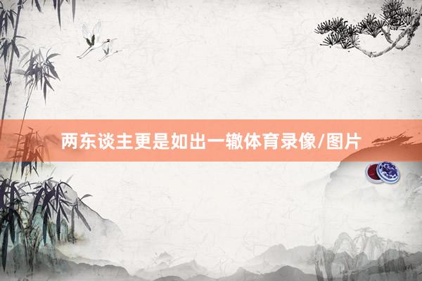 两东谈主更是如出一辙体育录像/图片