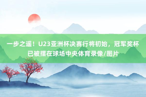一步之遥！U23亚洲杯决赛行将初始，冠军奖杯已被摆在球场中央体育录像/图片