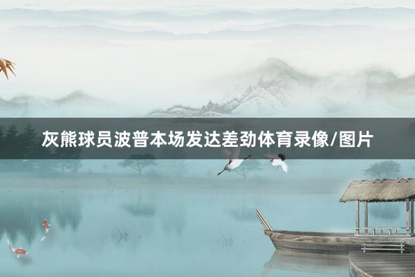 灰熊球员波普本场发达差劲体育录像/图片