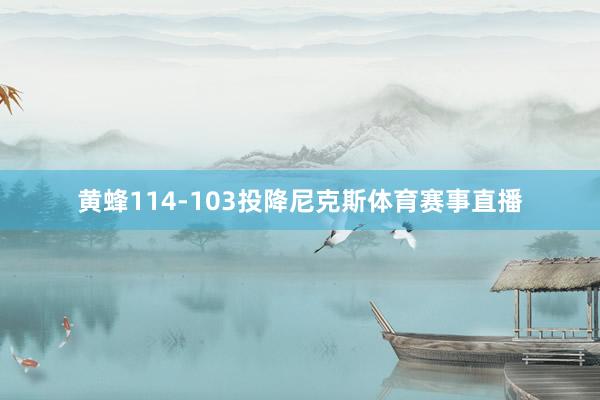 黄蜂114-103投降尼克斯体育赛事直播